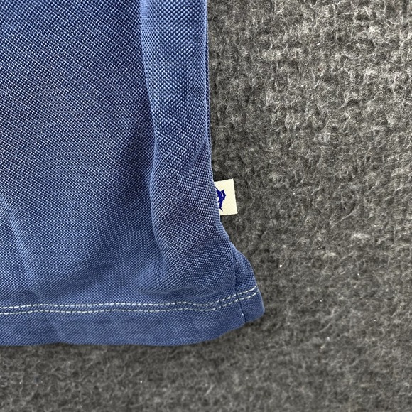 Tommy Bahama Polo Shirt Mens 2XL Blue Beach Vacation Stretch Classic SS *Flaw - Picture 5 of 14